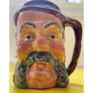 Lancaster Sandland Sir John Falstaff  Vintage Toby Jug England 5.5" Tall Mug